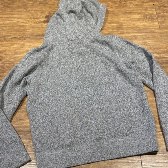 Roots kids Heather Gray Hoodie with White Logo - Picture 10 of 10